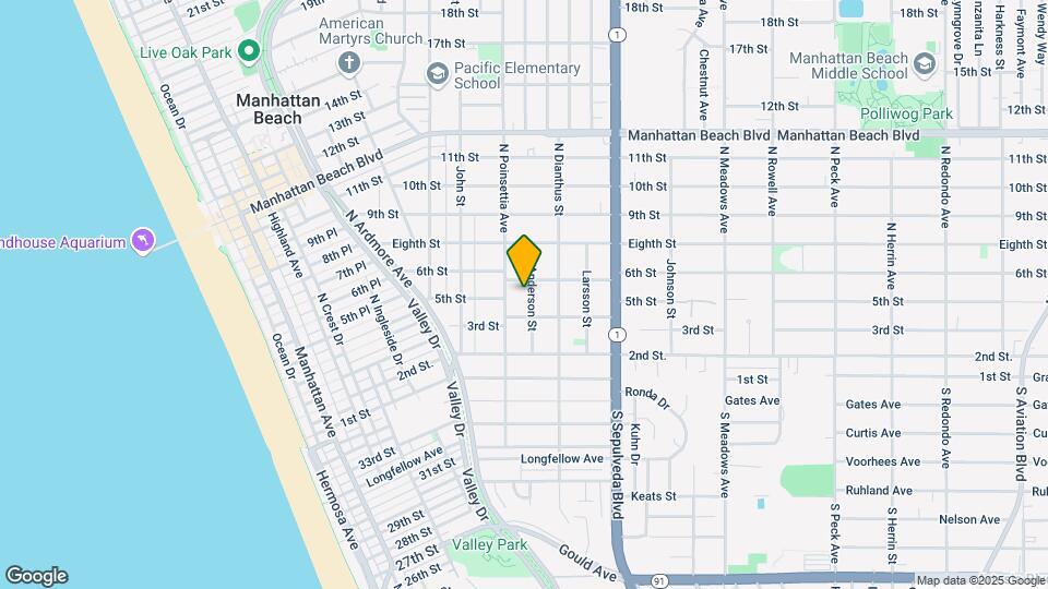 503 Anderson St Map and Location Details