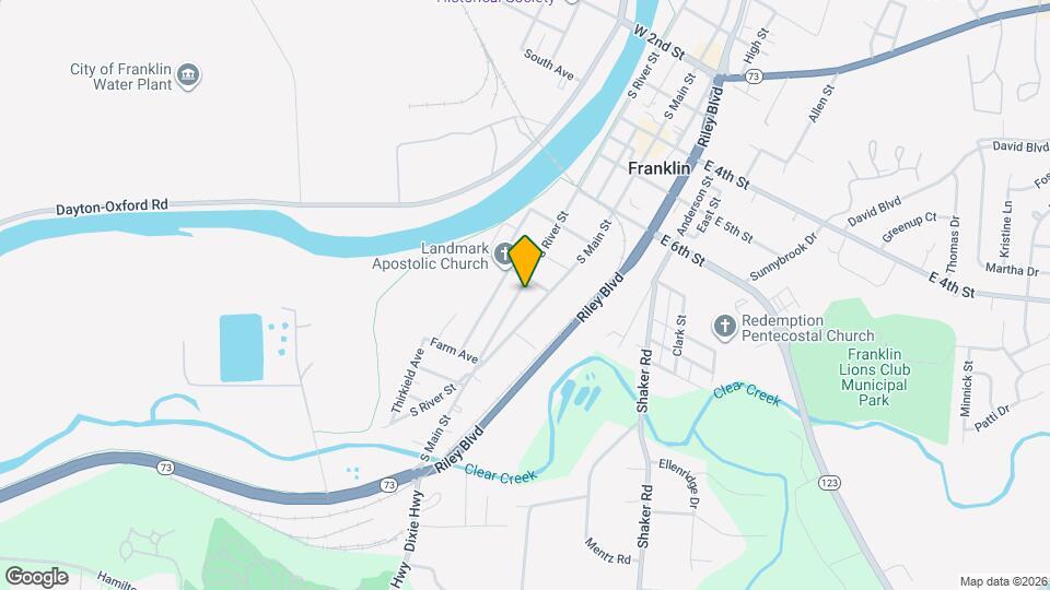 820 S River St Map and Location Details