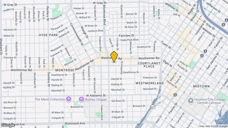 912 Lovett Blvd Map and Location Details