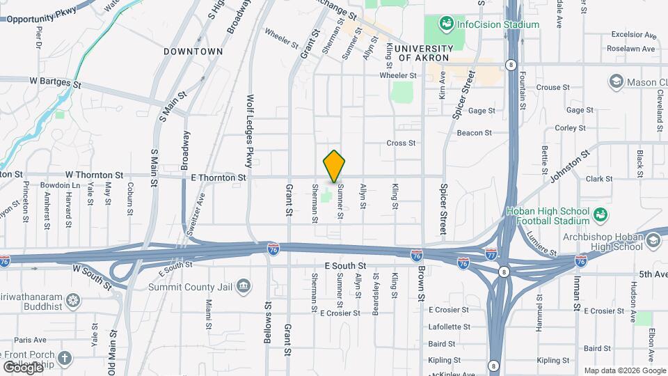 658 Sumner St Map and Location Details