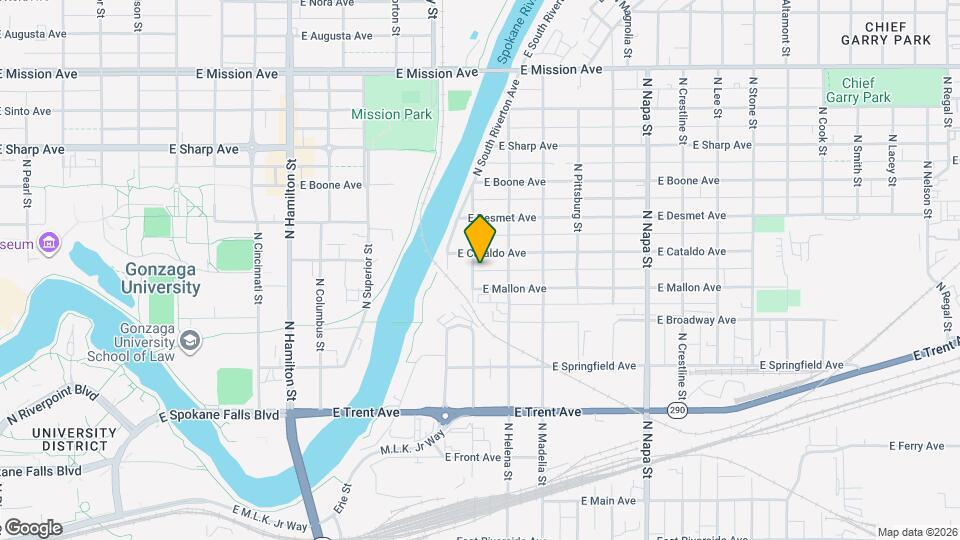 918 N Hogan St Map and Location Details