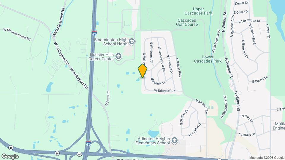 3201 N Valleyview Dr Map and Location Details