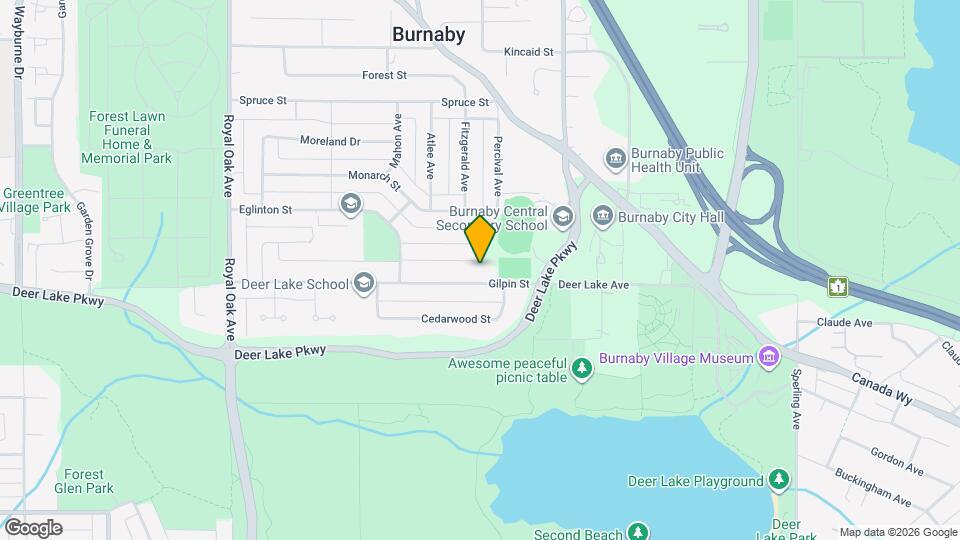 5865 Gilpin St, Unit B2 Map and Location Details