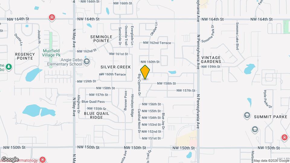 2421 NW 158th St Map and Location Details