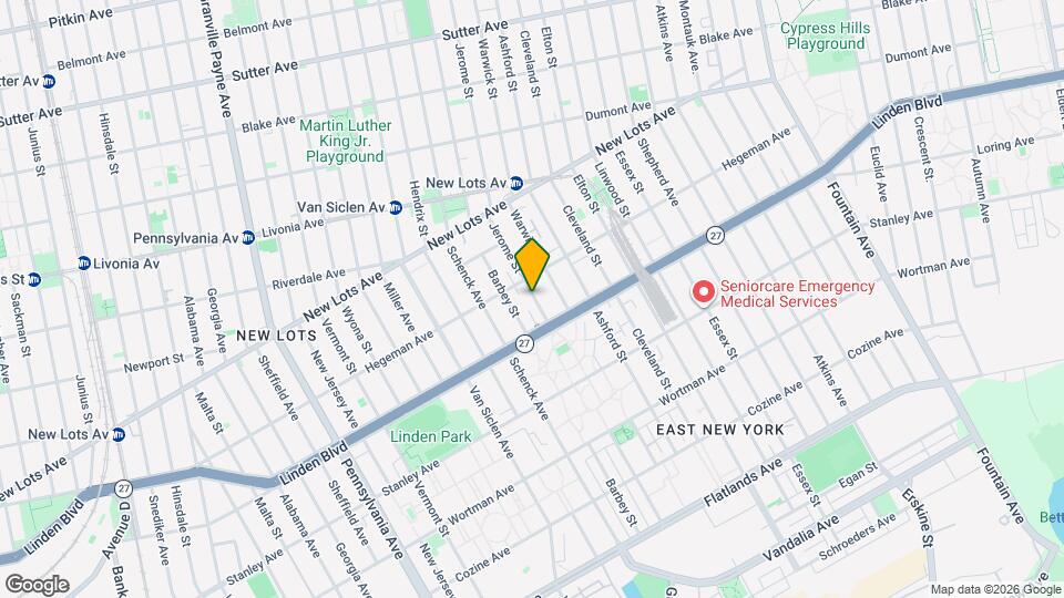 737 Jerome St, Unit 1R Mapa y Detalles de la Ubicación
