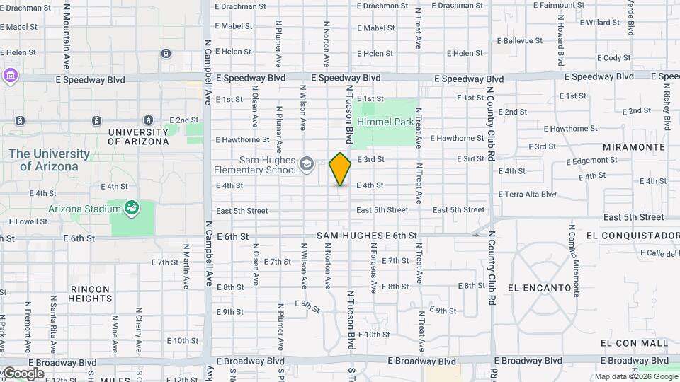 2422 E 4th St Mapa y Detalles de la Ubicación
