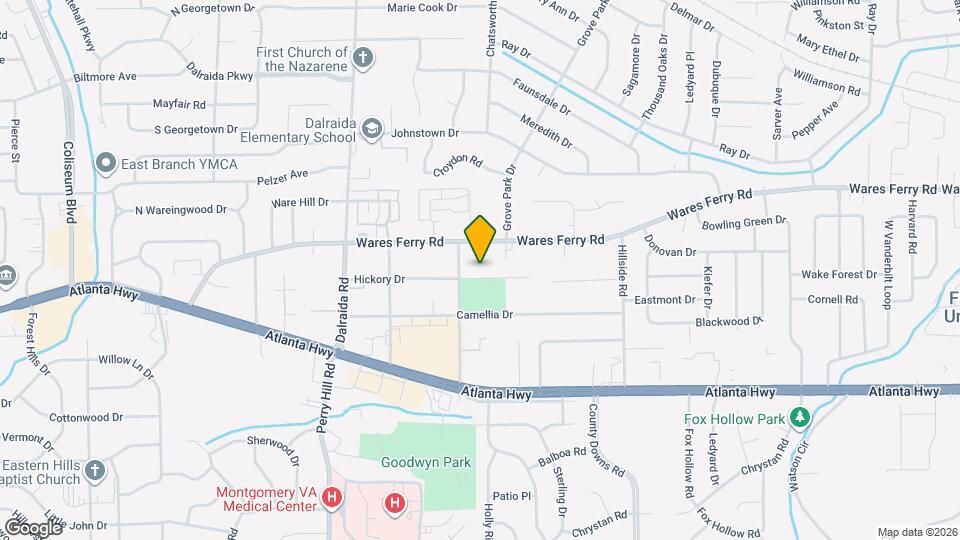 4129-4137 Hickory Dr Map and Location Details