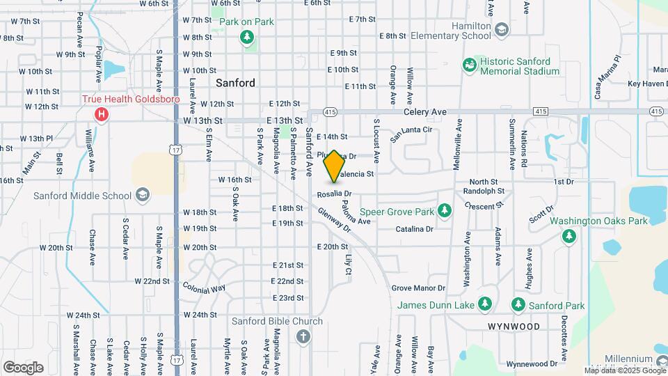 448 Rosalia Dr Map and Location Details