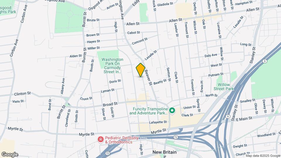 290 Washington St Map and Location Details