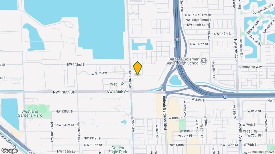 3550 W 86th Terrace Map and Location Details