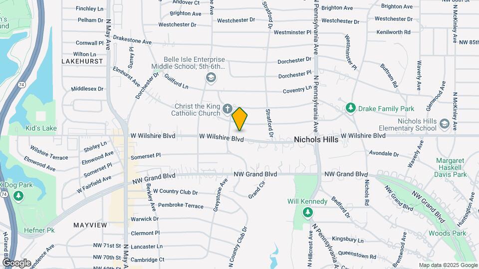 1815 W Wilshire Blvd Map and Location Details