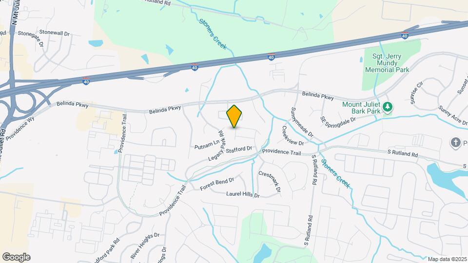 419 Waterbrook Dr Mapa y Detalles de la Ubicación