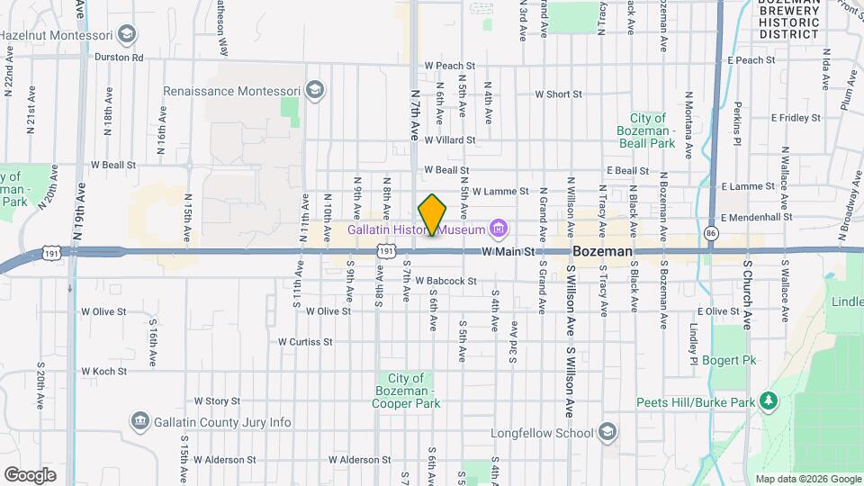 607 W Main St Mapa y Detalles de la Ubicación