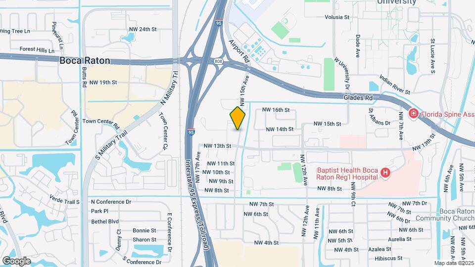 1401 NW 15th Ave Map and Location Details