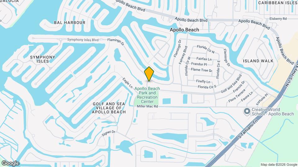 6109 Cacao Dr Map and Location Details