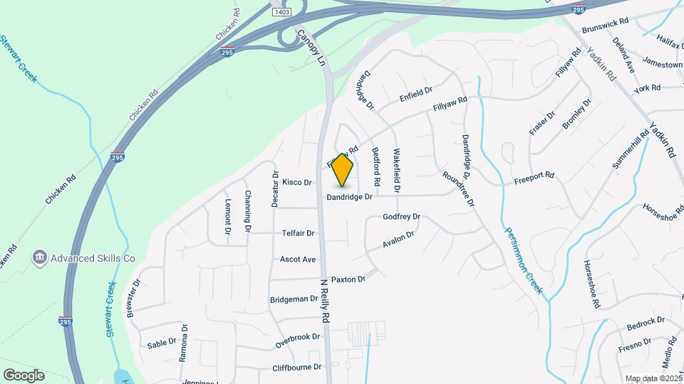 511 Dandridge Dr Mapa y Detalles de la Ubicación