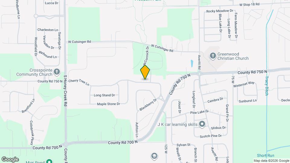 872 Cherry Tree Ln Map and Location Details