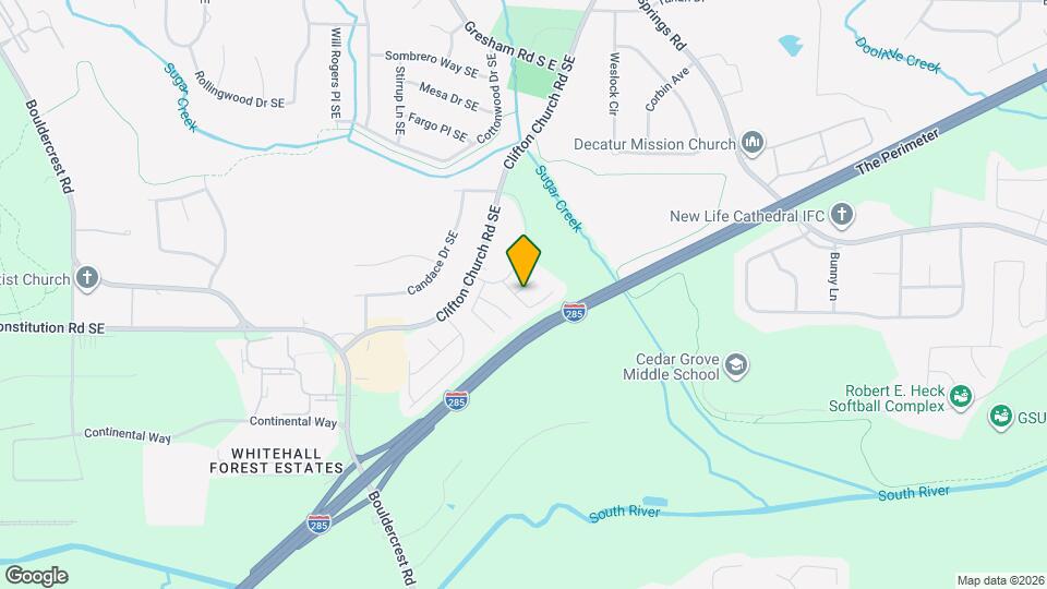 2107 Sugar Creek Cl Mapa y Detalles de la Ubicación