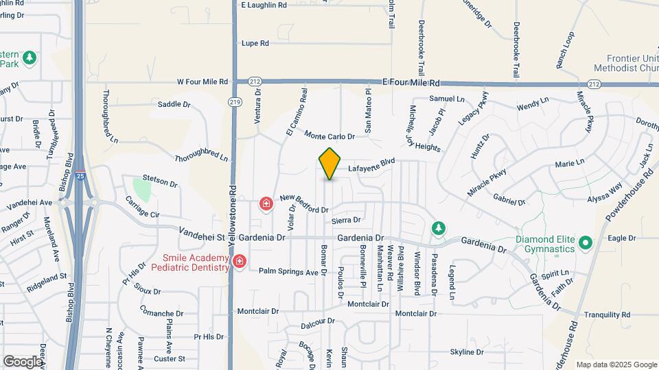 7231 Bomar Dr Map and Location Details