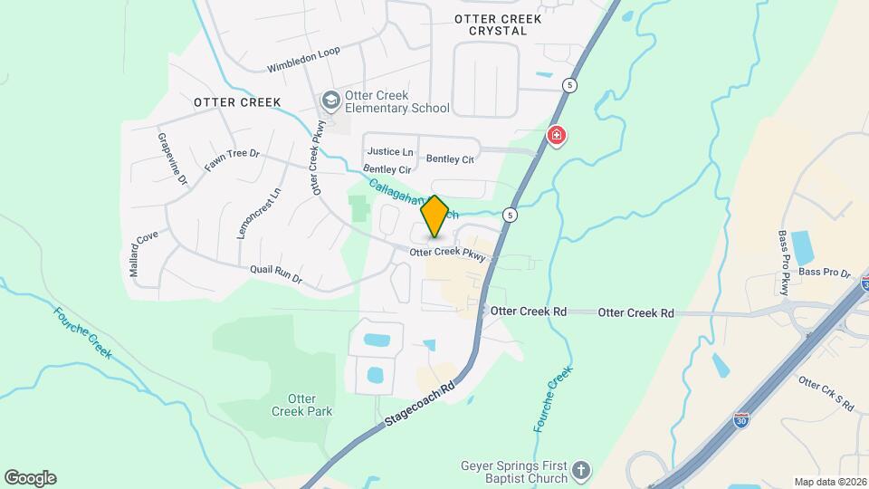Otter Creek Villas Map and Location Details