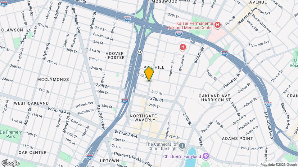 2817 Telegraph Ave Map and Location Details