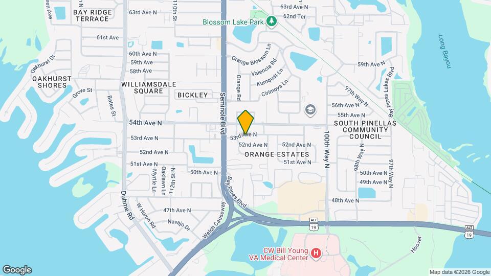 10546 53rd Ave N Map and Location Details