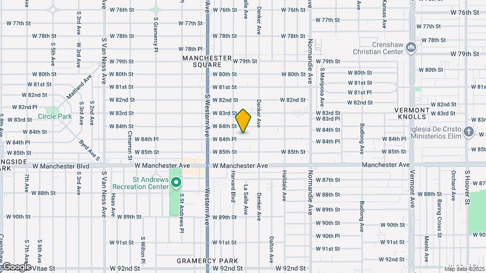 1639 W 84th Pl, Unit 4 Map and Location Details