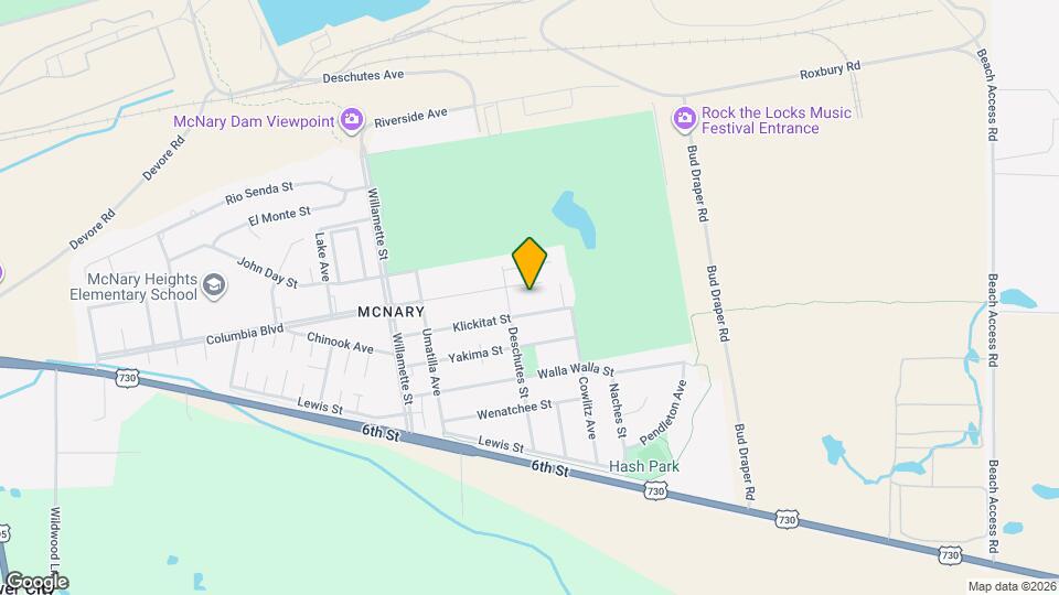 310 Klickitat St Map and Location Details