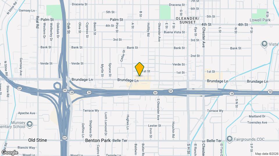 2300 Brundage Ln Map and Location Details