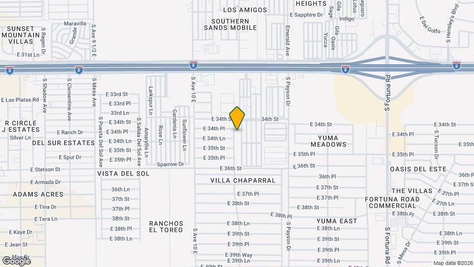 11359 S Avenida Compadres Map and Location Details