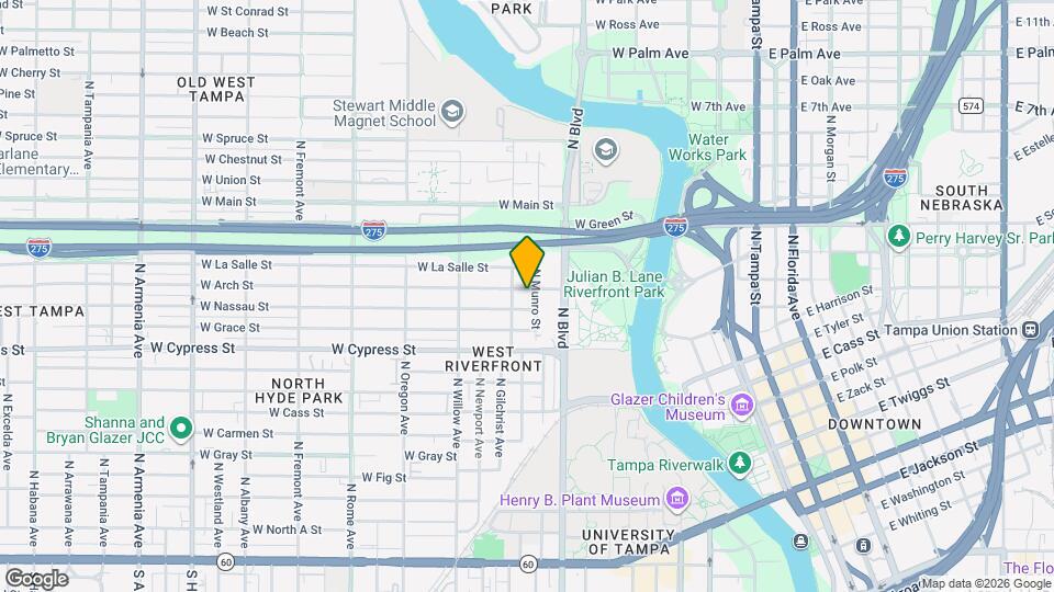 1004 W Arch St Map and Location Details