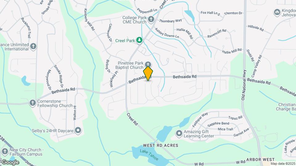 2937 S Hills Map and Location Details