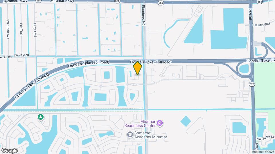 4332 SW 124th Way Map and Location Details
