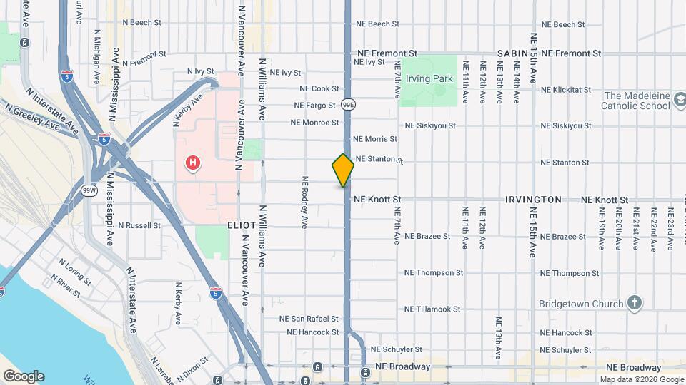 2737 NE Martin Luther King Jr Blvd, Unit SI ID1612042P Map and Location Details