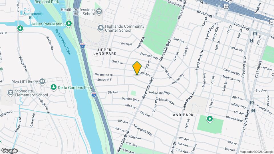 935 Swanston Dr Map and Location Details