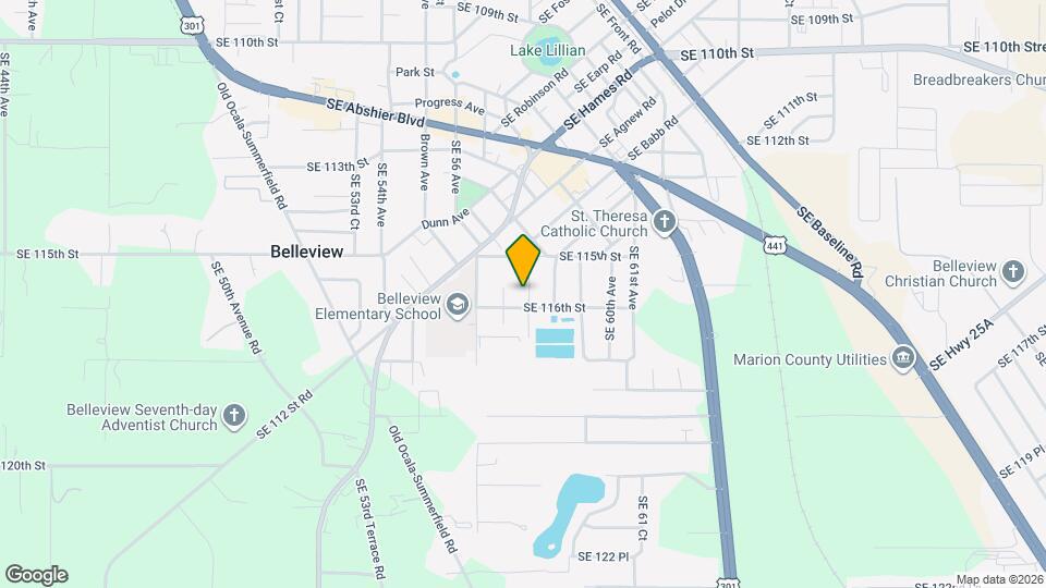 11558 SE 58th Ave Map and Location Details