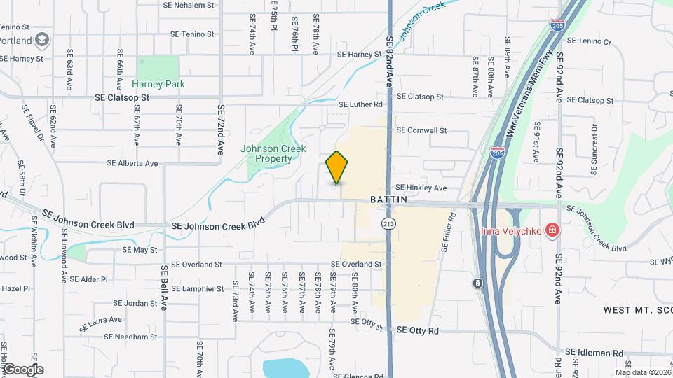 7875 SE Johnson Creek Blvd Mapa y Detalles de la Ubicación