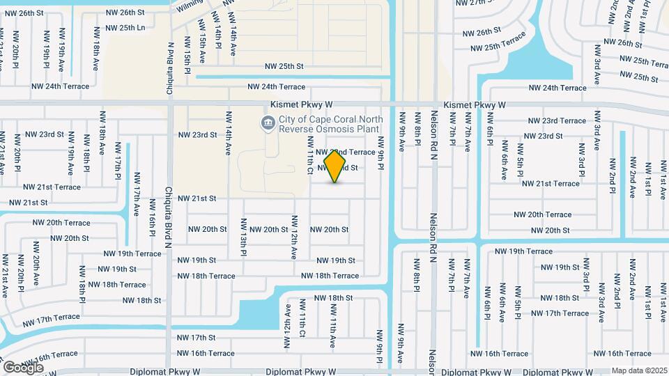 1026 NW 21st Terrace Map and Location Details