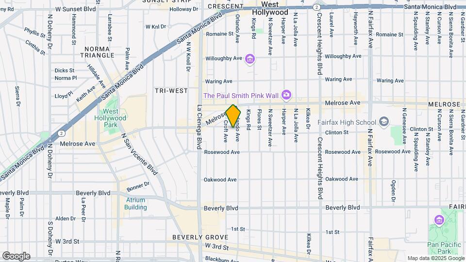 557 Orlando Ave Map and Location Details