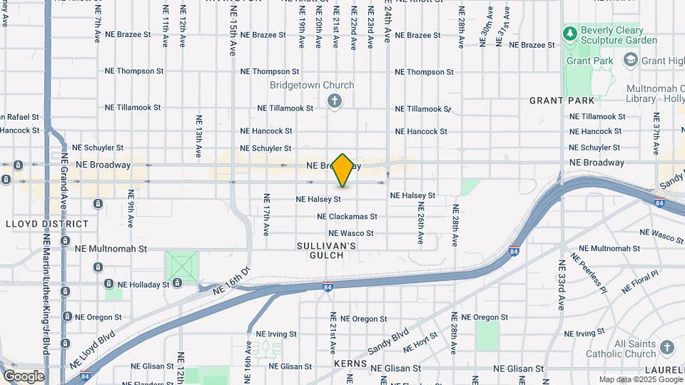 2123-2151 NE Halsey St Map and Location Details