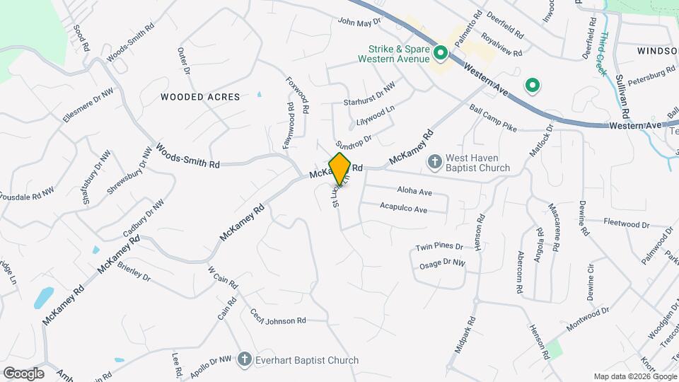 4444 St Lucia Ln Map and Location Details