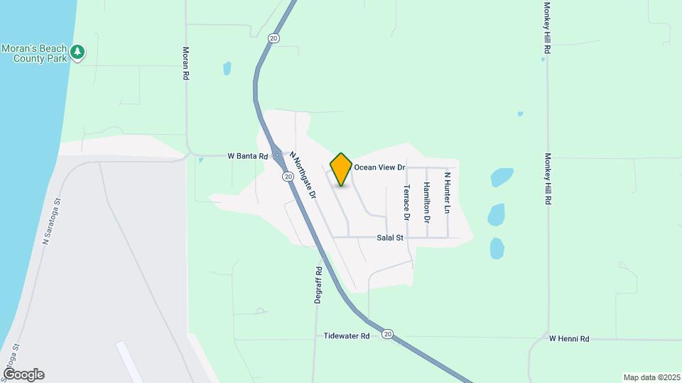 4362 N Rhododendron Dr Map and Location Details