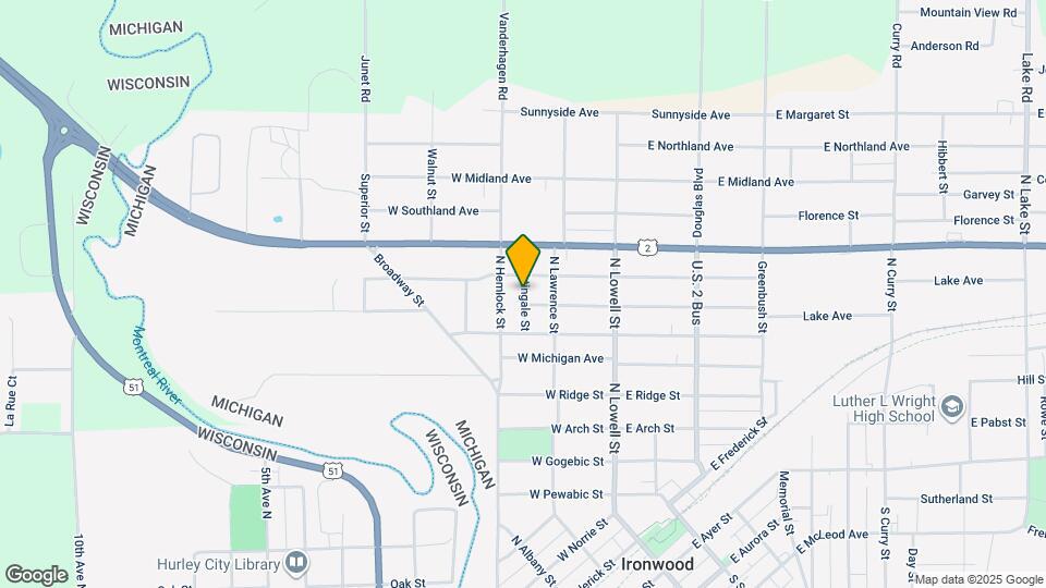 921 Nightingale St Map and Location Details