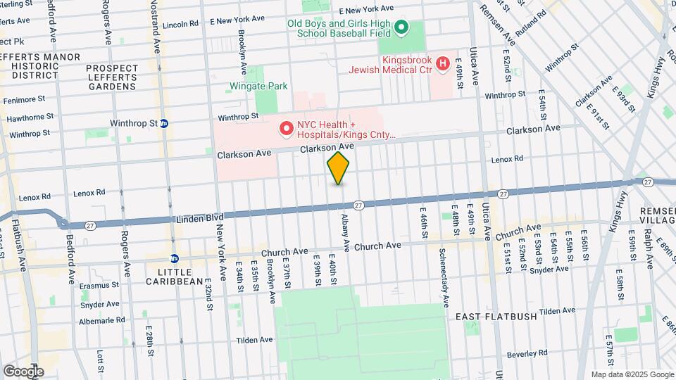 820 Albany Ave Mapa y Detalles de la Ubicación