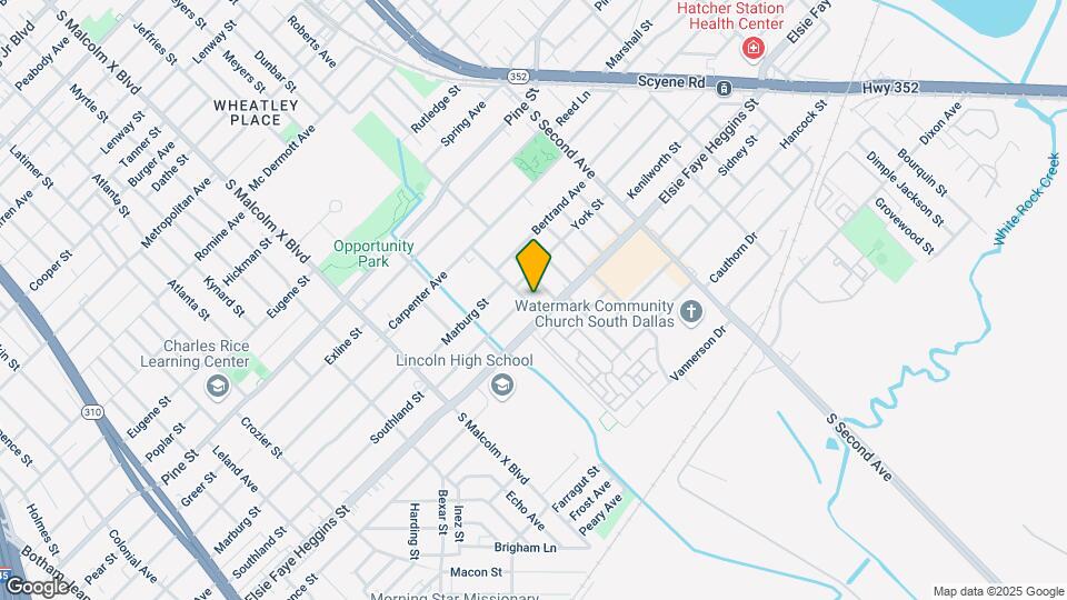 4618 Meadow St Map and Location Details