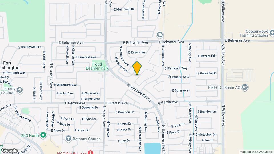 9663 N Willey Ct Map and Location Details