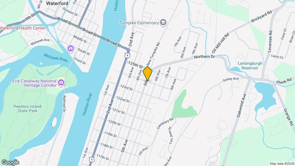 32 124th St, Unit 32 124th street Troy NY Mapa y Detalles de la Ubicación