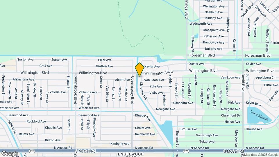11655 Claremont Dr Map and Location Details