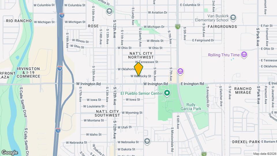 4842 S Liberty Ave Map and Location Details