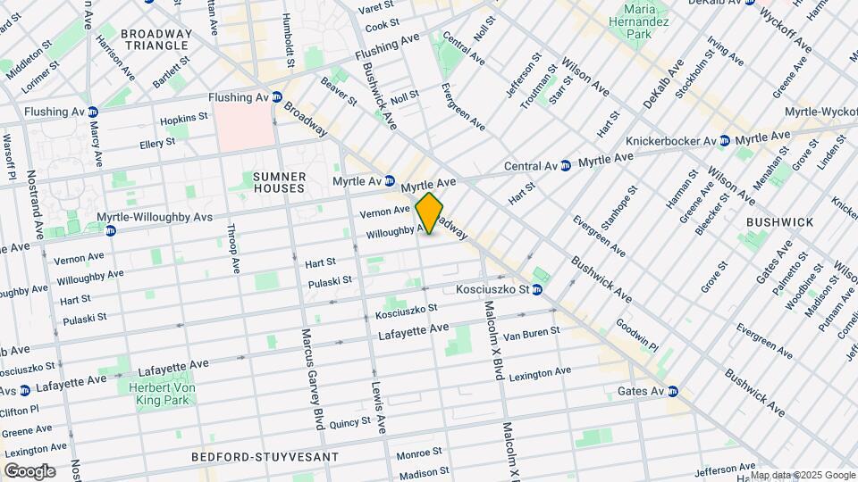409 Hart St, Brooklyn, NY 11221 Map and Location Details